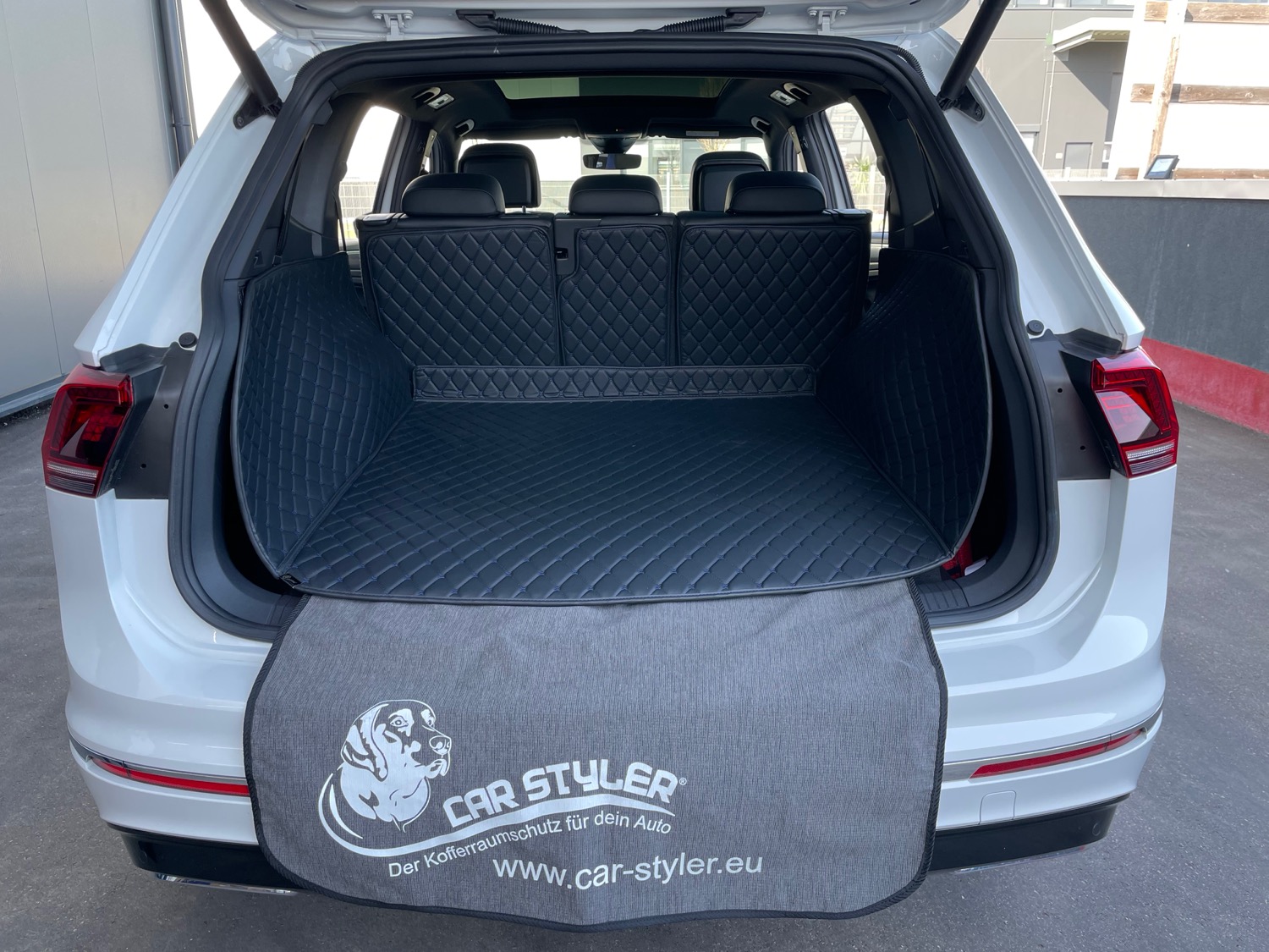 CARSTYLER Kofferraumschutz Kofferraummatte Passend Für VW Tiguan Allspace  SB