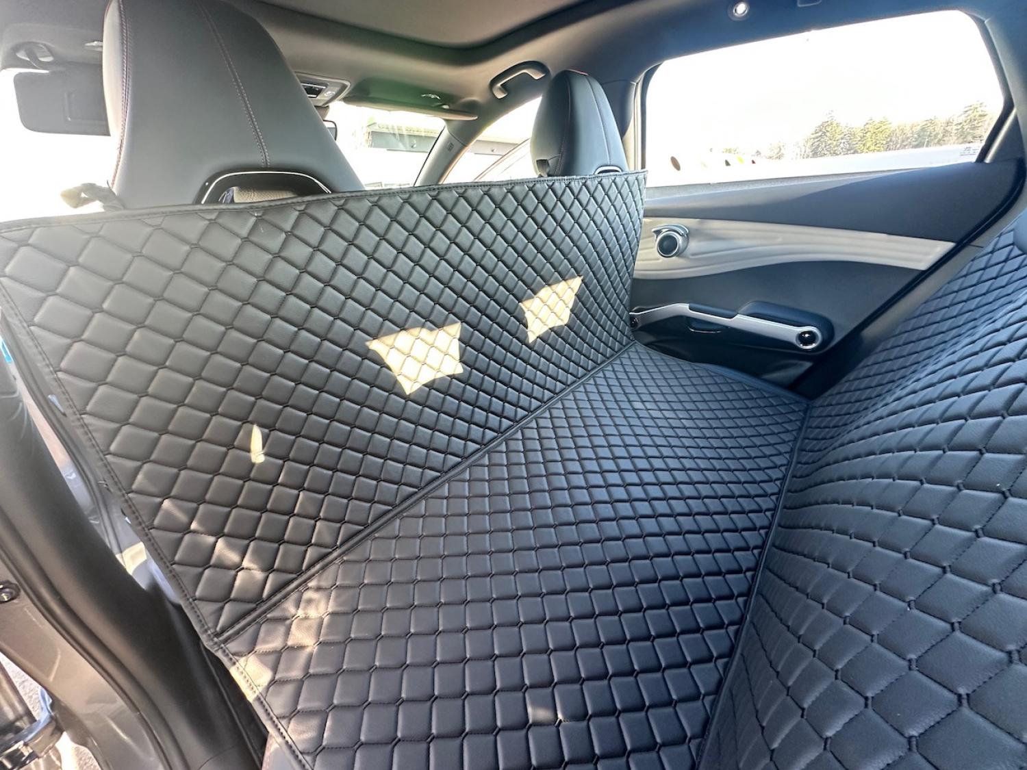 CARSTYLER® Back Seat Cover Geeignet Für VW Touareg 2. Generation, 2010-2018 links Mulde