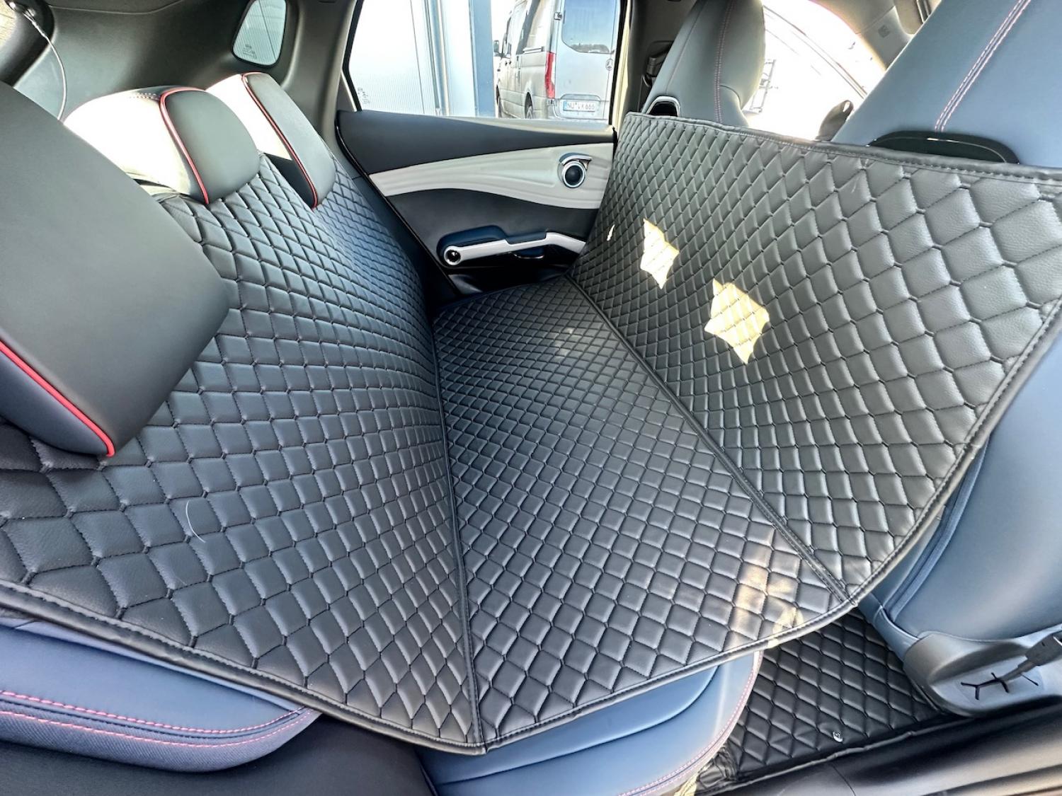 CARSTYLER® Back Seat Cover Geeignet Für VW Touareg 2. Generation, 2010-2018 links keine Mulde
