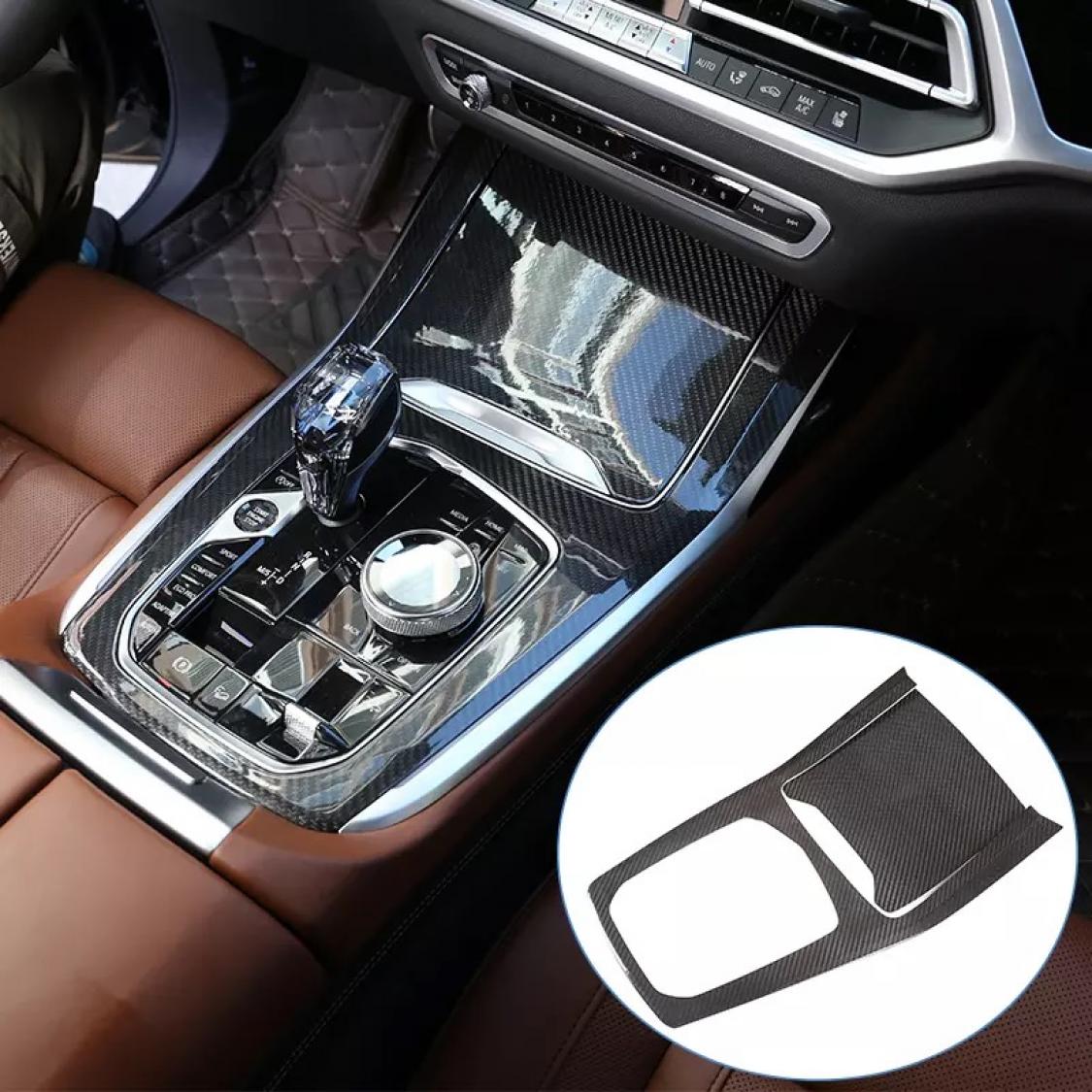 Abdeckung Rahmen Blende Carbon Optik Automatikgetriebe Mittelkonsole Geeignet Für BMW X5 G05