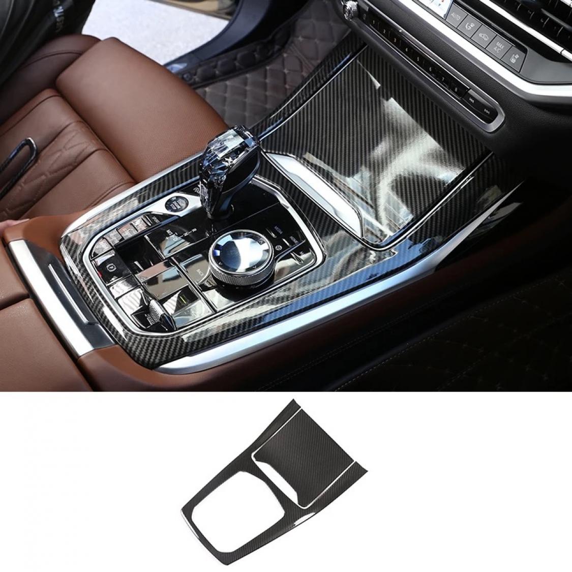Abdeckung Rahmen Blende Carbon Optik Automatikgetriebe Mittelkonsole Geeignet Für BMW X5 G05